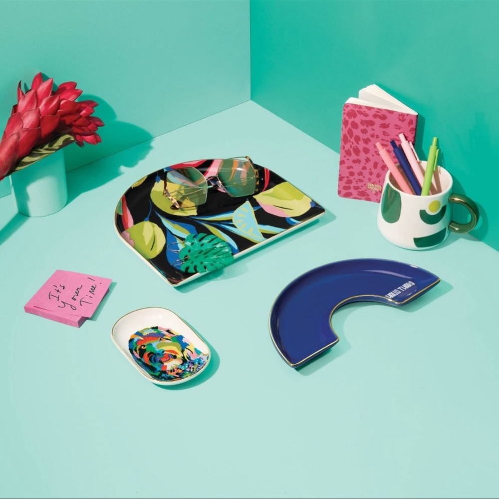 Tabitha Brown 3-Piece "Hello There" Nesting Trays Set